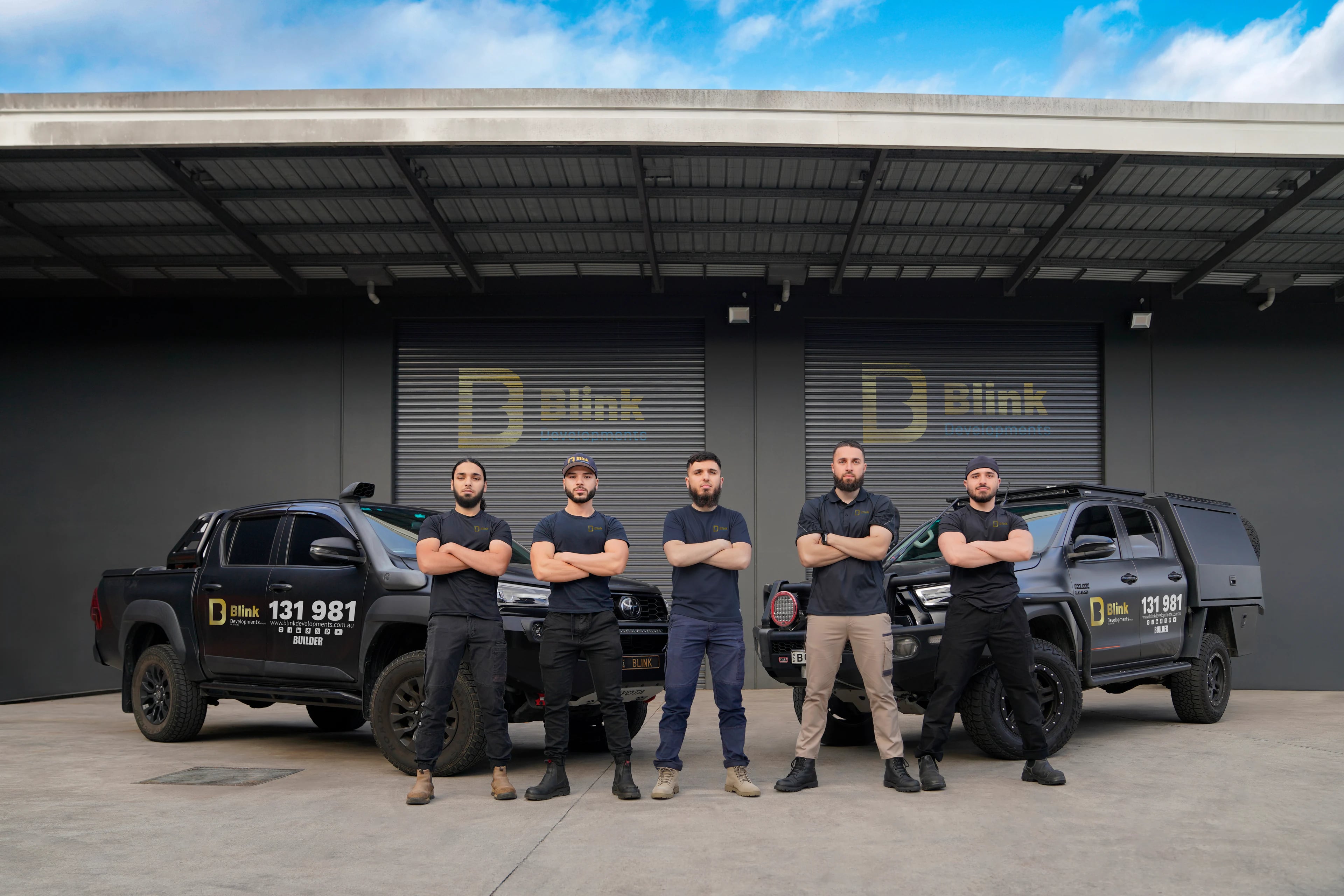The Bathroom Renovation Enmore team with their work vehicles